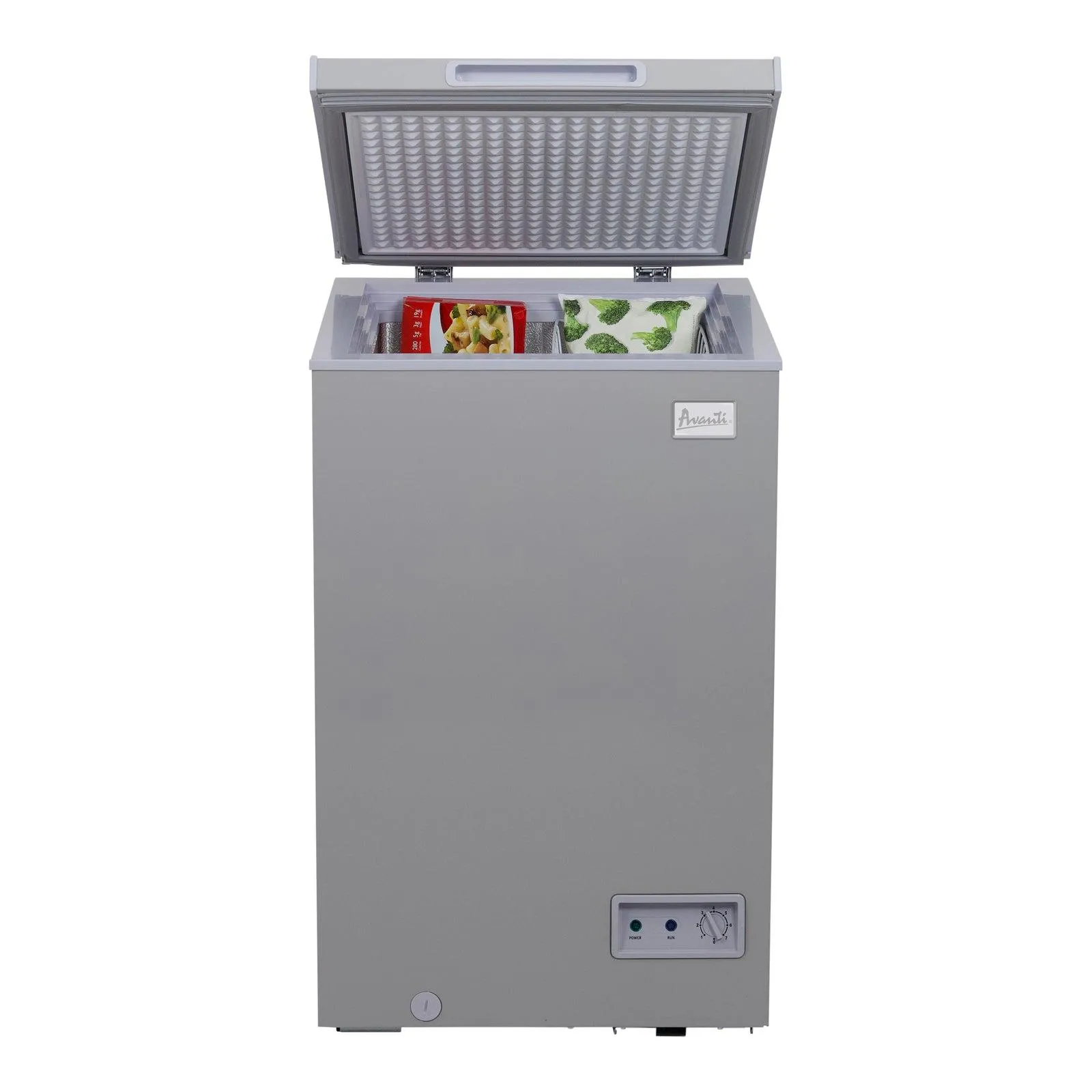 Avanti CF35F2G Avanti Garage Ready Chest Freezer - Platinum / 3.5 Cu. Ft.