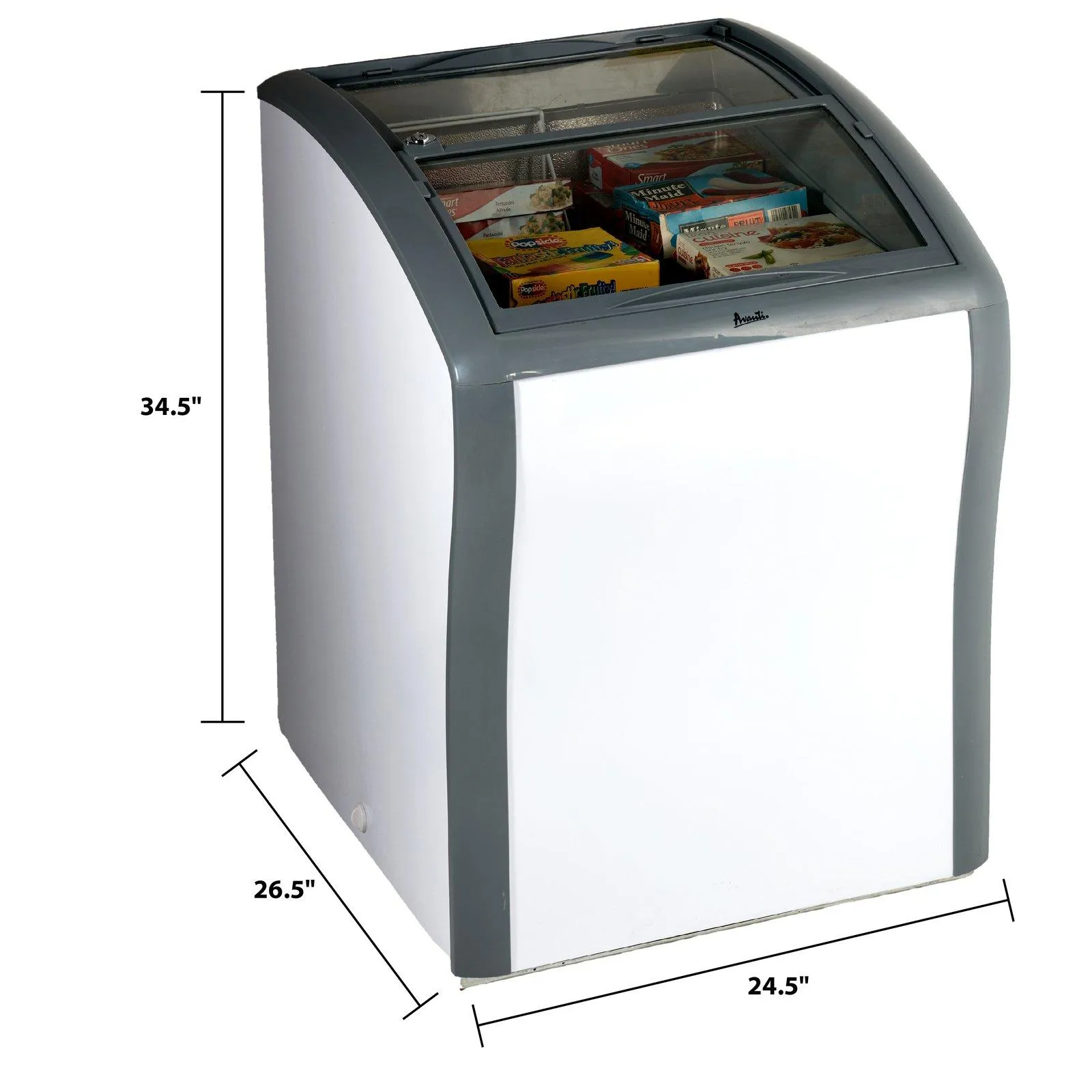 Avanti CFC436Q0WG 4.2 Cu. Ft. Commercial Refrigerator/Freezer