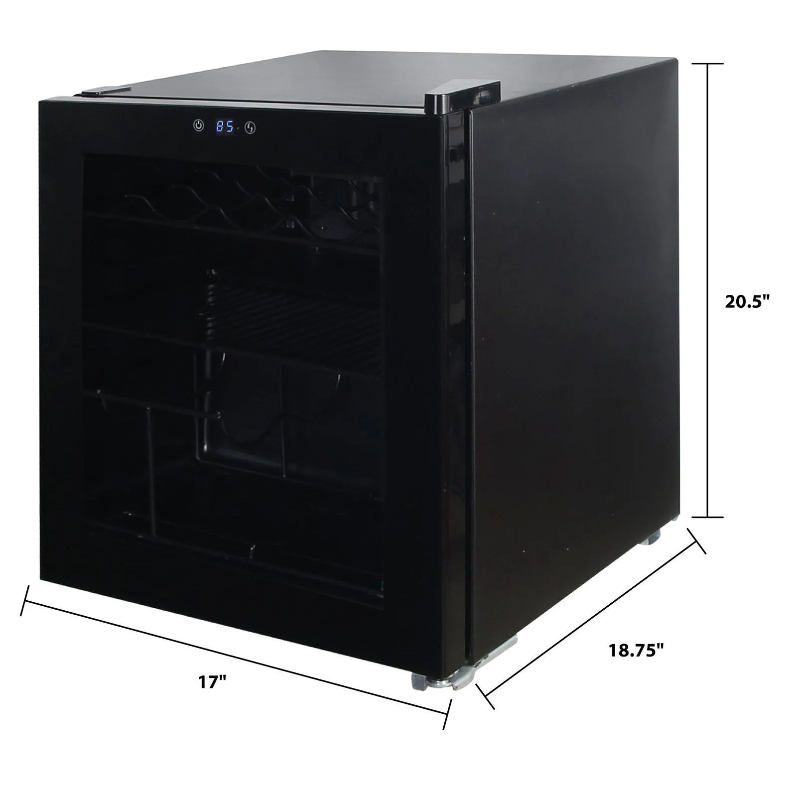 Avanti WBC16Z1BIS 15 Bottle / 60 Can Wine & Beverage Center