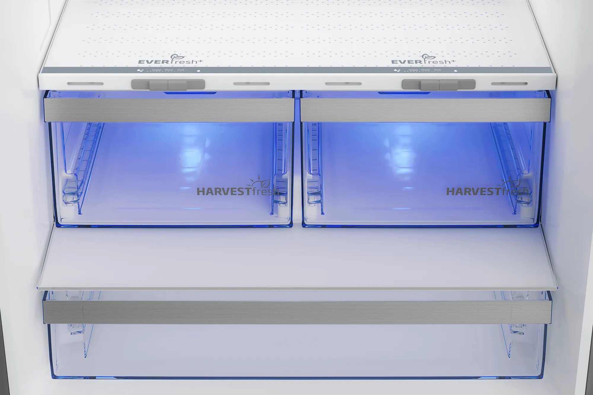 Beko BFBD30216SSIML 30 Bottom Freezer Refrigerator With Harvestfresh
