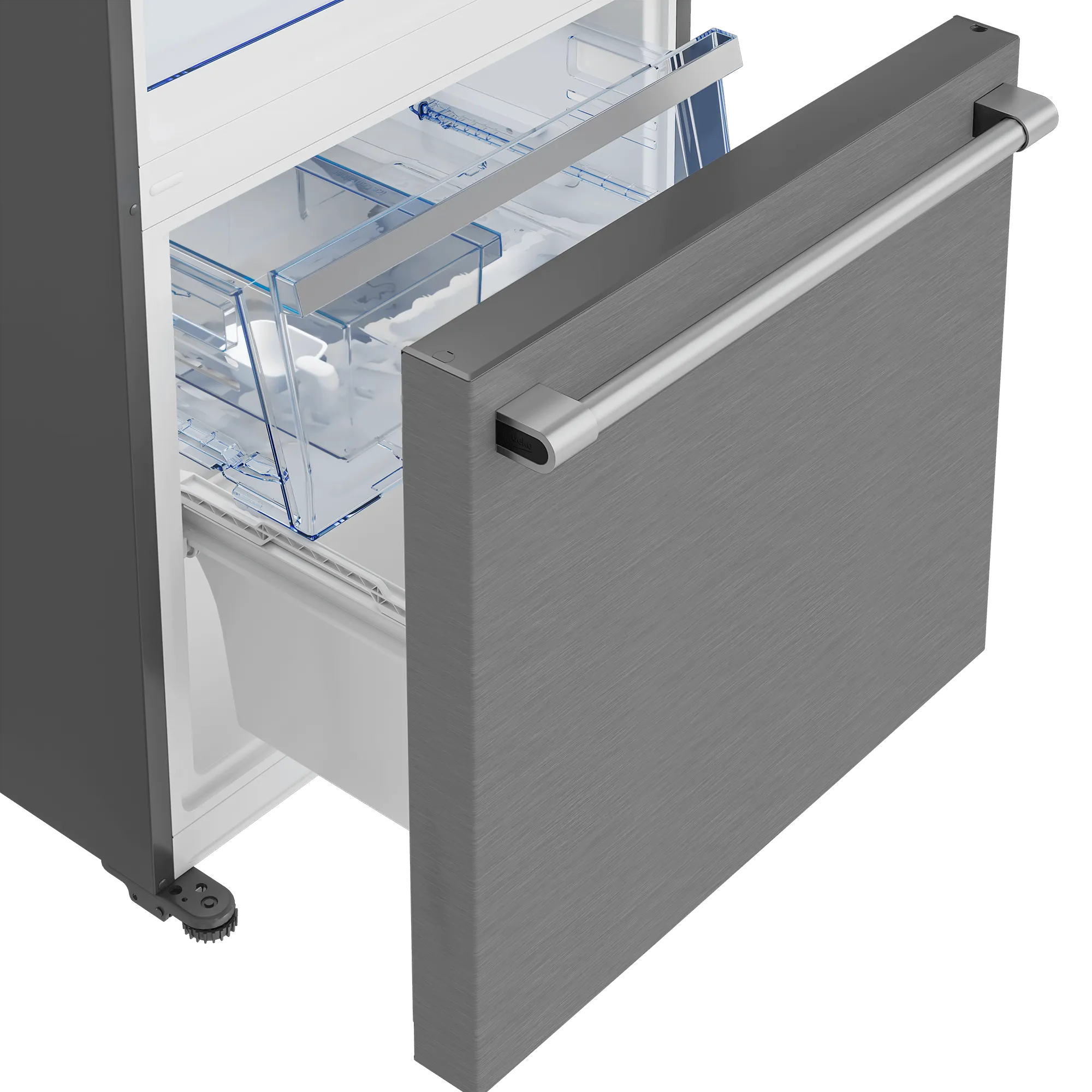 Beko BFBD30216SSIML 30 Bottom Freezer Refrigerator With Harvestfresh