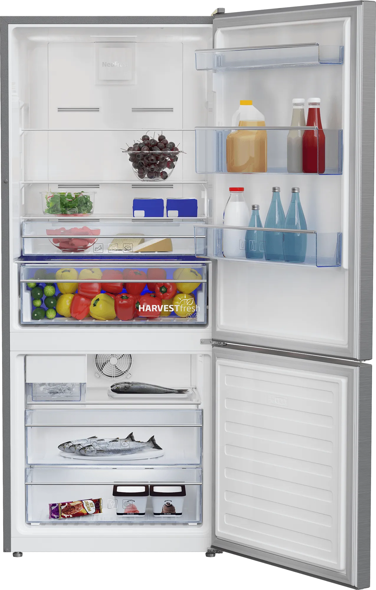 Beko BFBF2815SSIM 28 Bottom Freezer Refrigerator