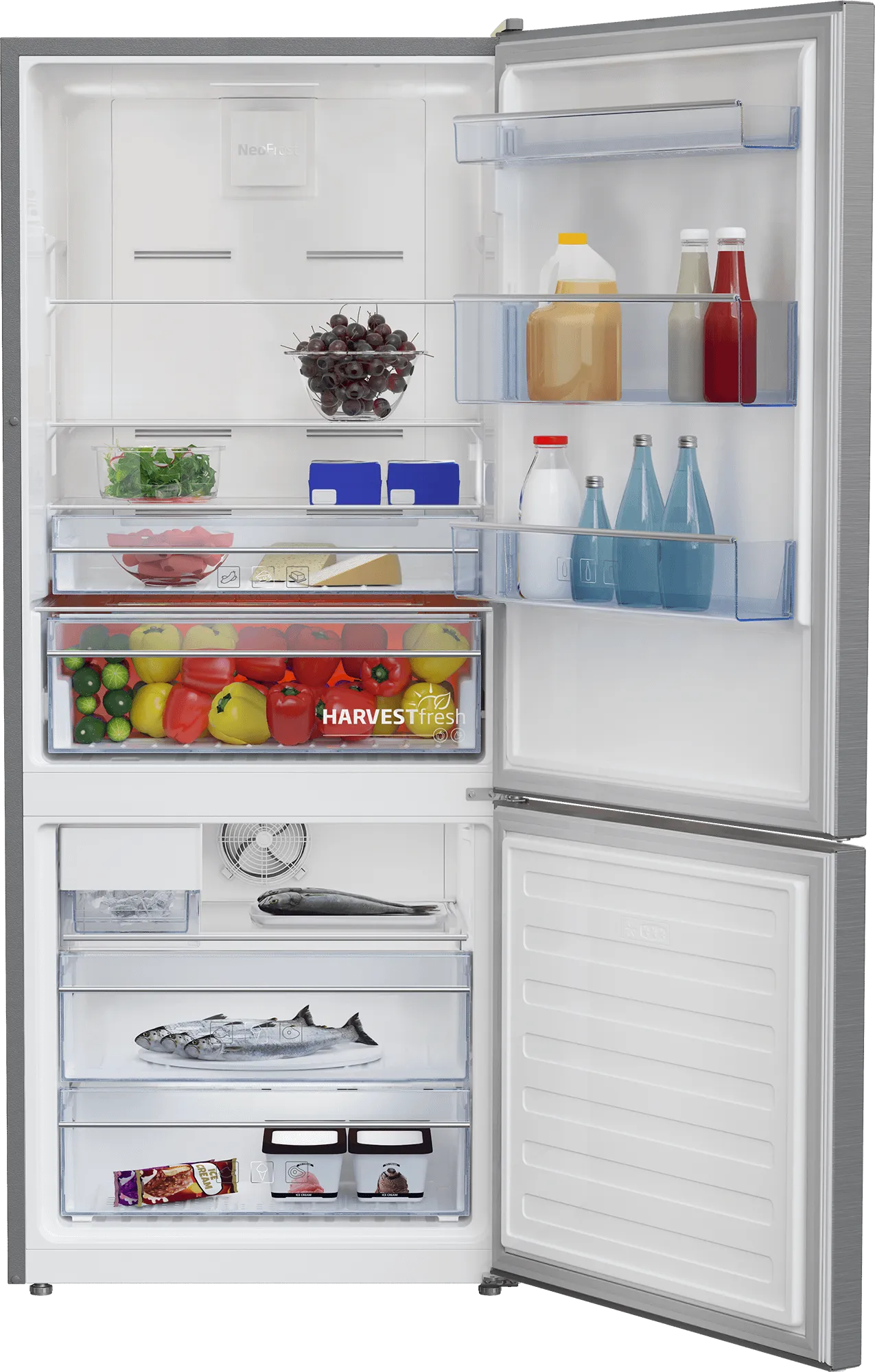 Beko BFBF2815SSIM 28 Bottom Freezer Refrigerator