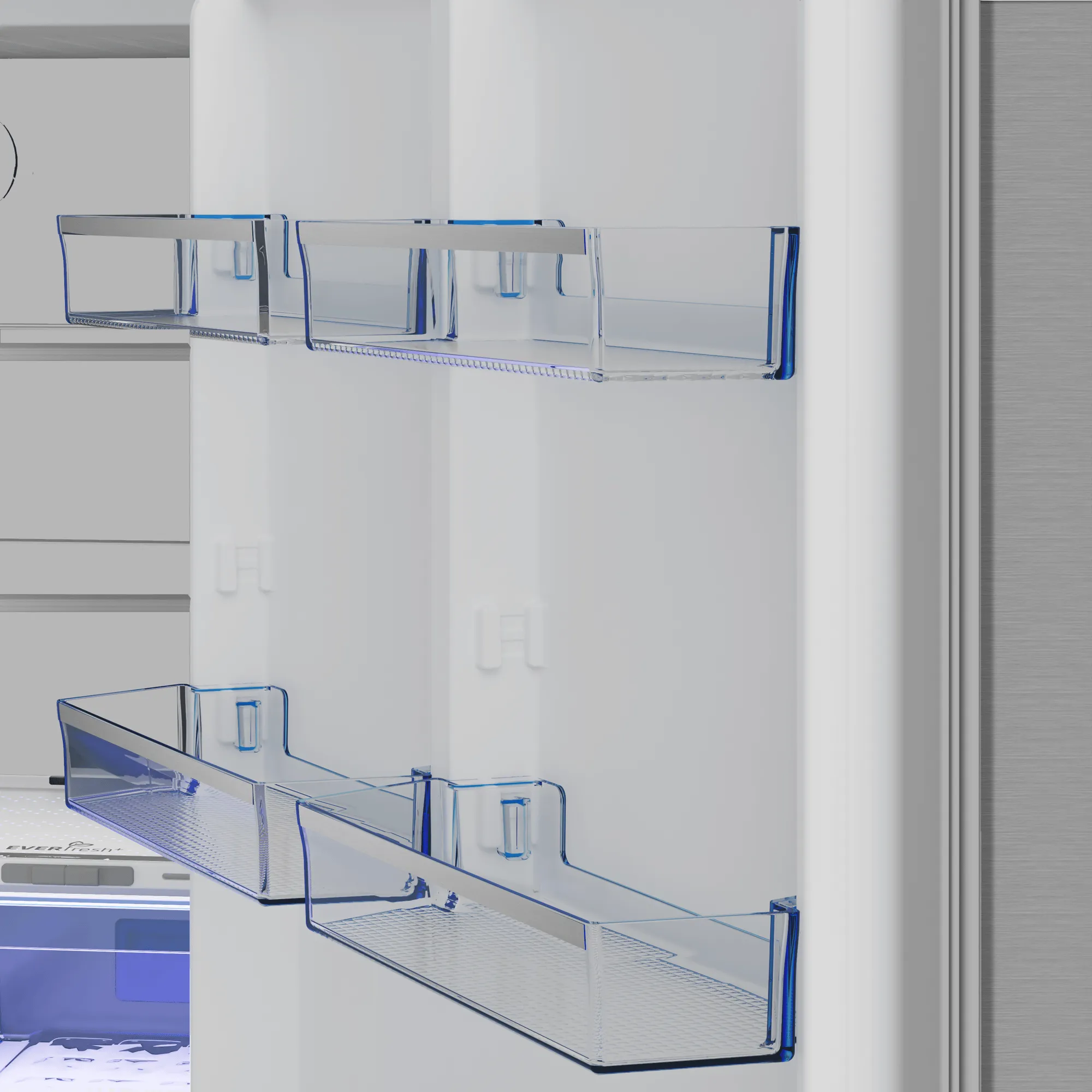 Beko BFBF30116SS 30 Bottom Freezer Refrigerator