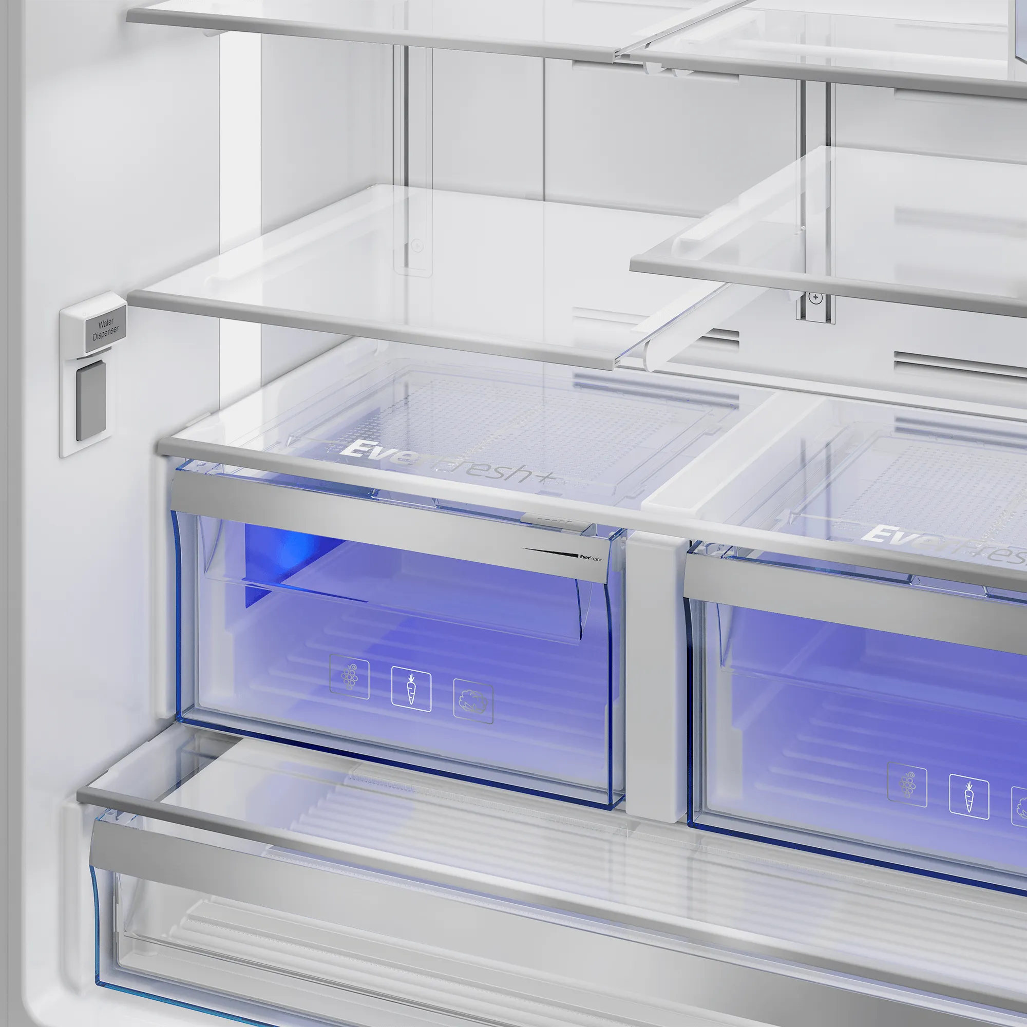 Beko BFFD3624XSS 35.74803. French Door Refrigerator With -