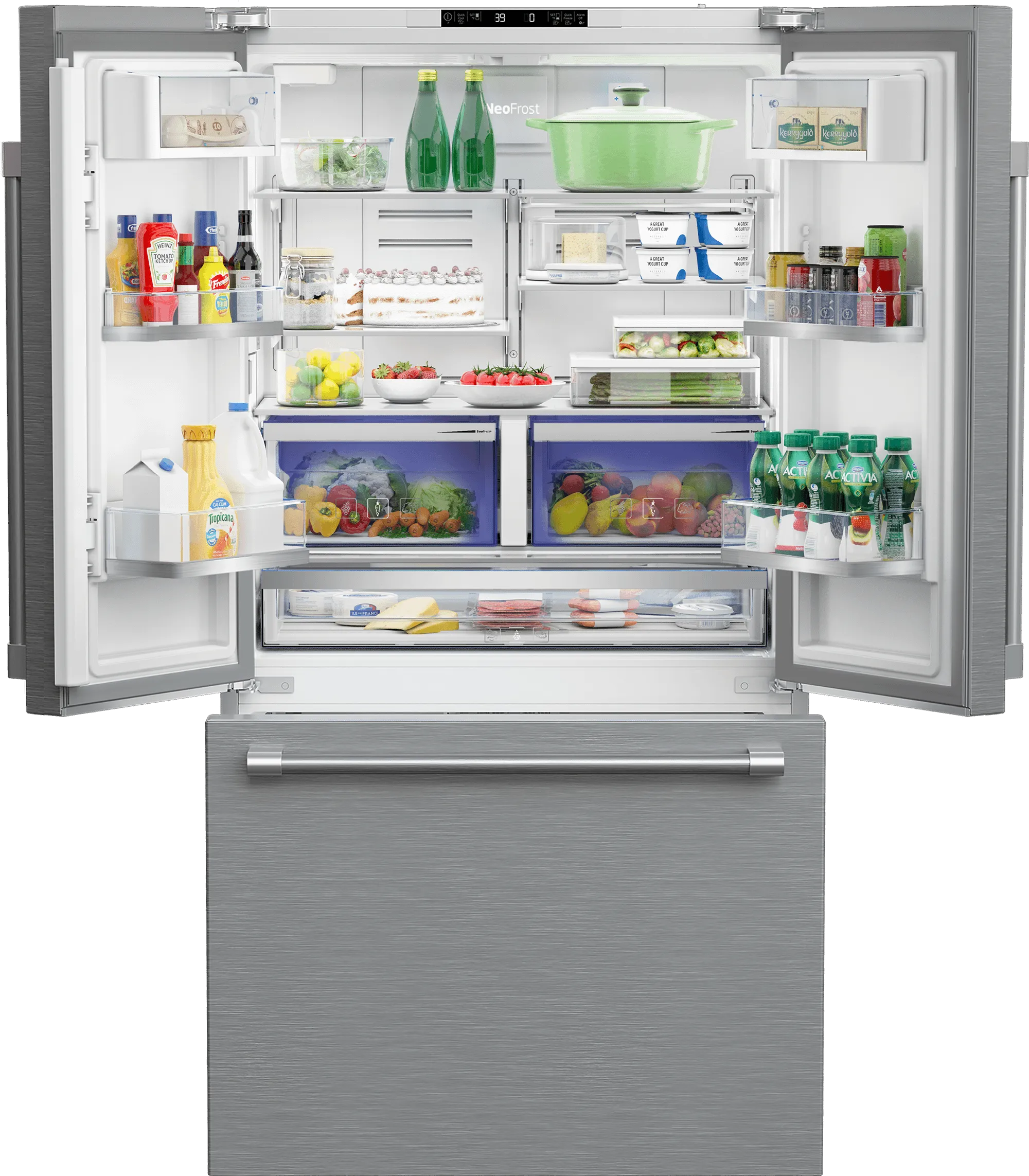 Beko BFFD3624XSS 35.74803. French Door Refrigerator With -