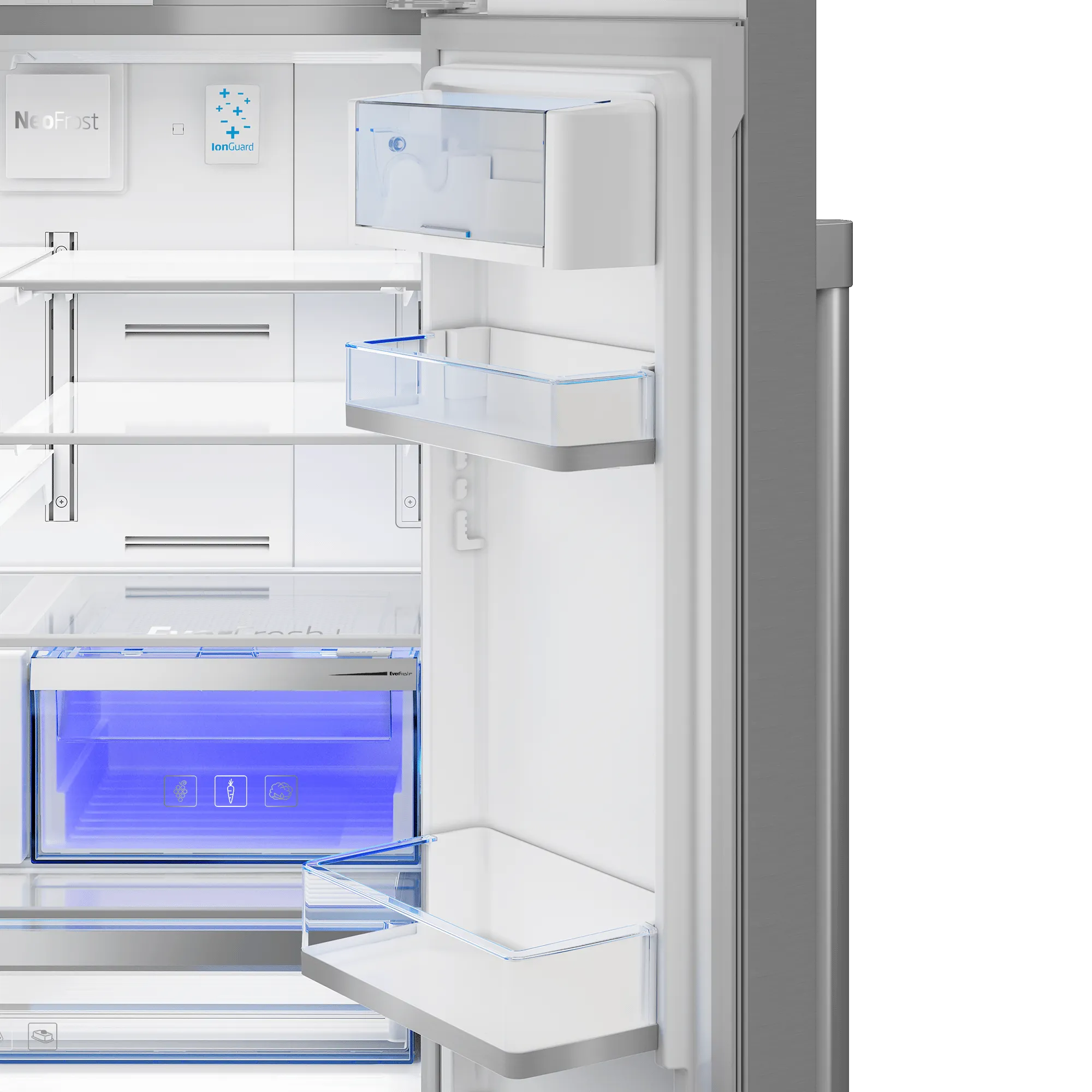 Beko BFFD3624XSS 35.74803. French Door Refrigerator With -