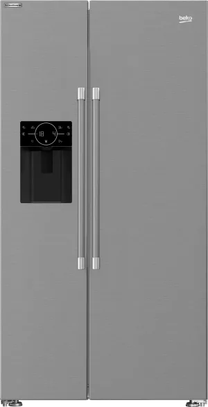 Beko BFSB3622XSS 36 Side By Side Refrigerator With Harvestfresh