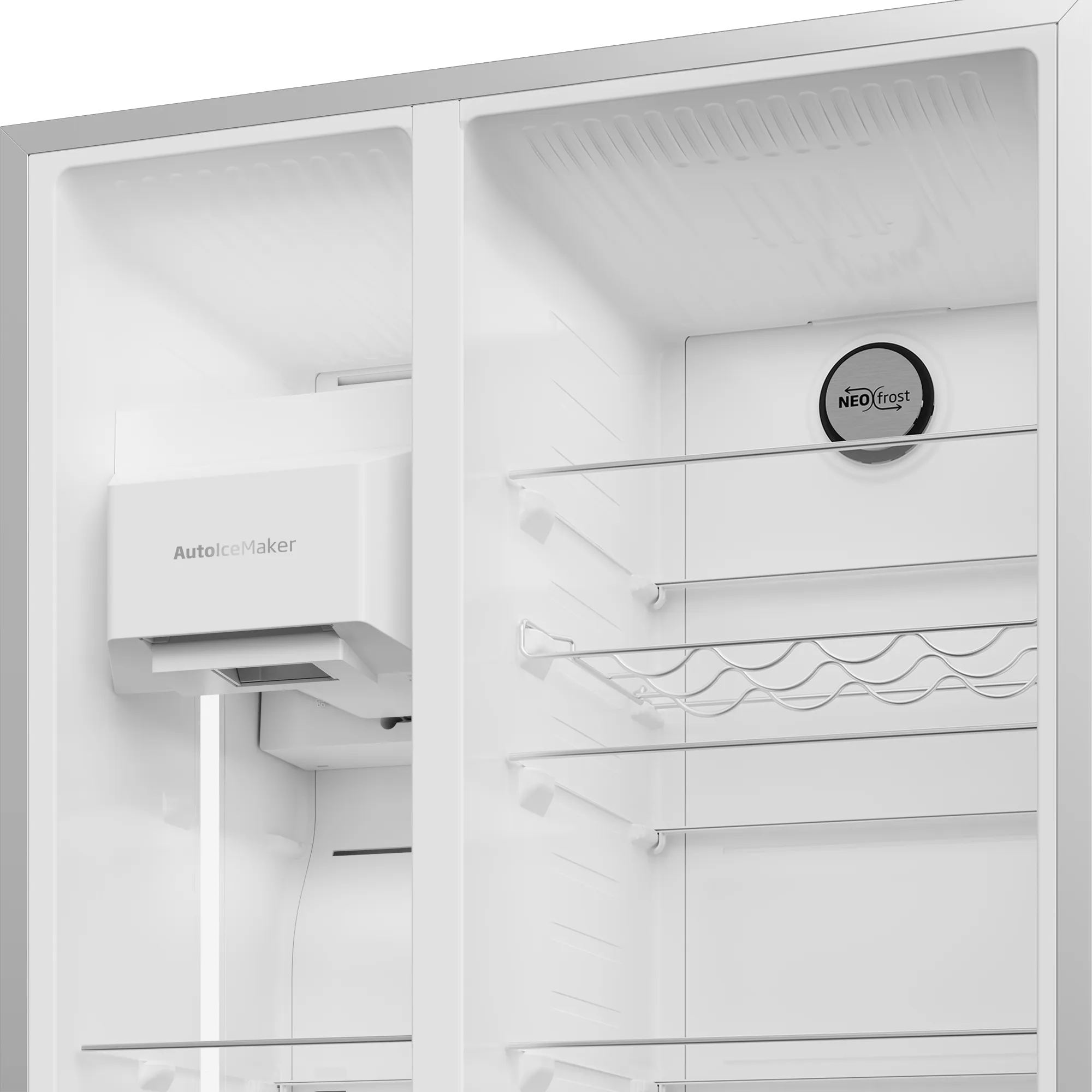 Beko BFSB3622XSS 36 Side By Side Refrigerator With Harvestfresh