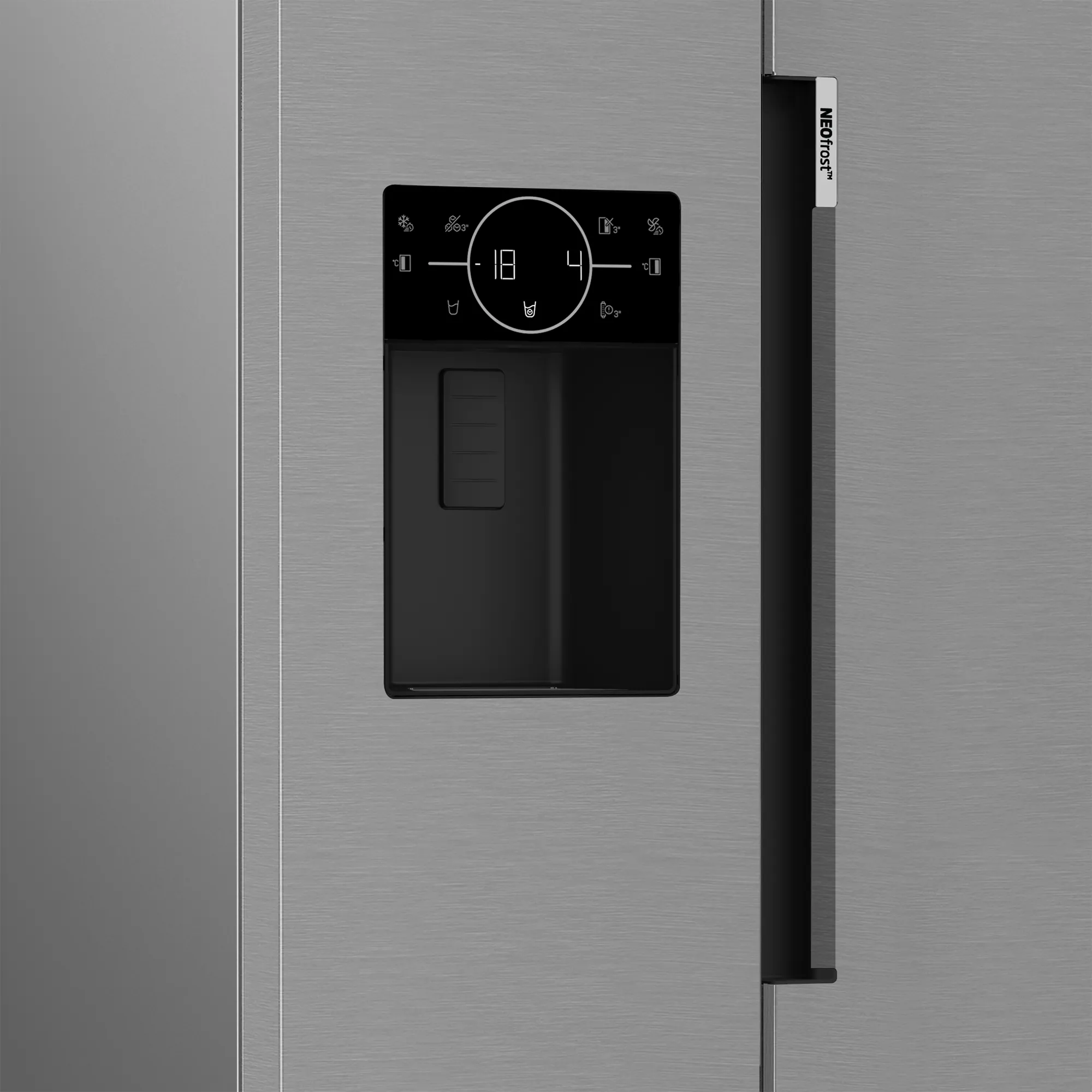 Beko BFSB3622XSS 36 Side By Side Refrigerator With Harvestfresh