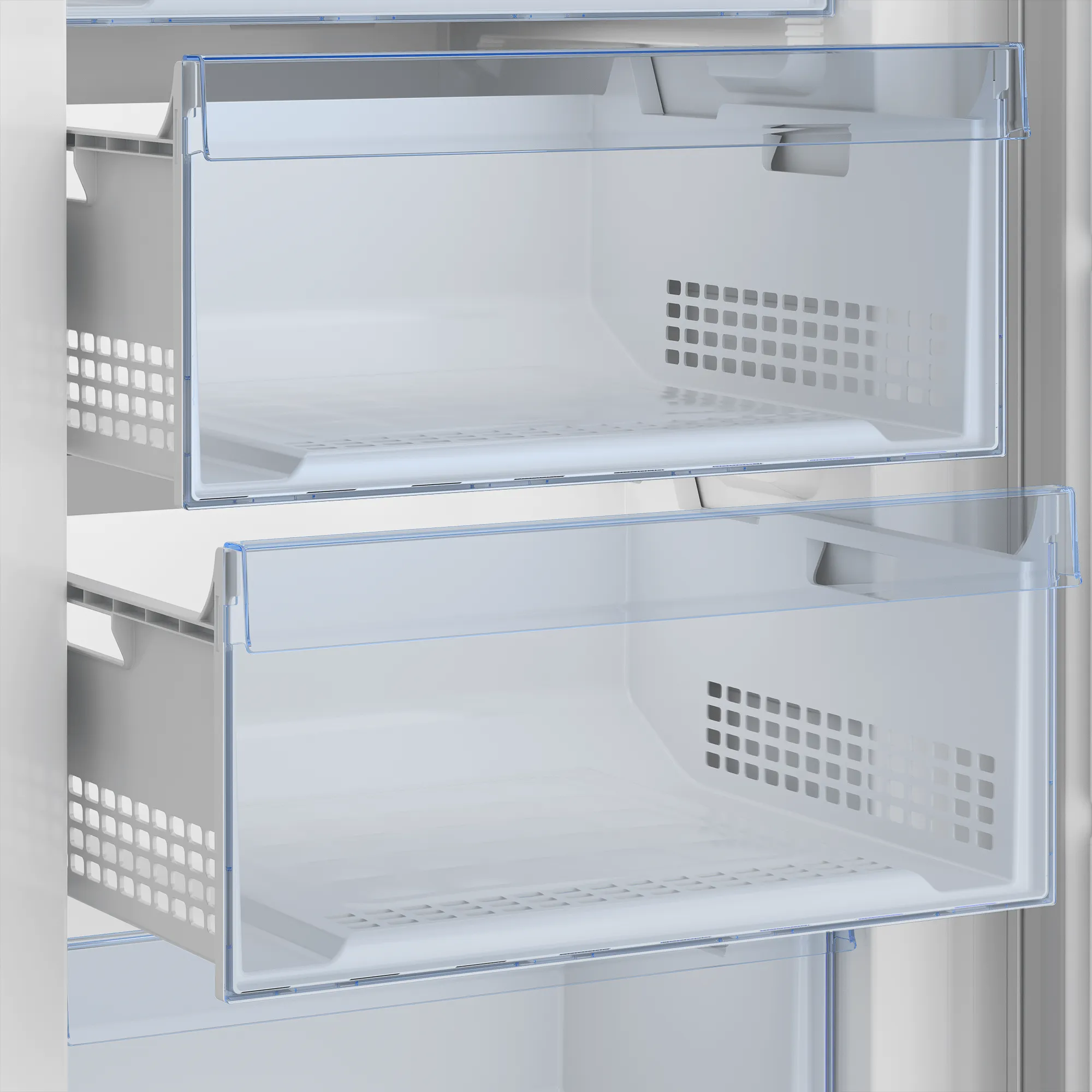 Beko BUFR2715SSIM 28 Manhattan Stainless Steel Upright Freezer With Auto Ice Maker