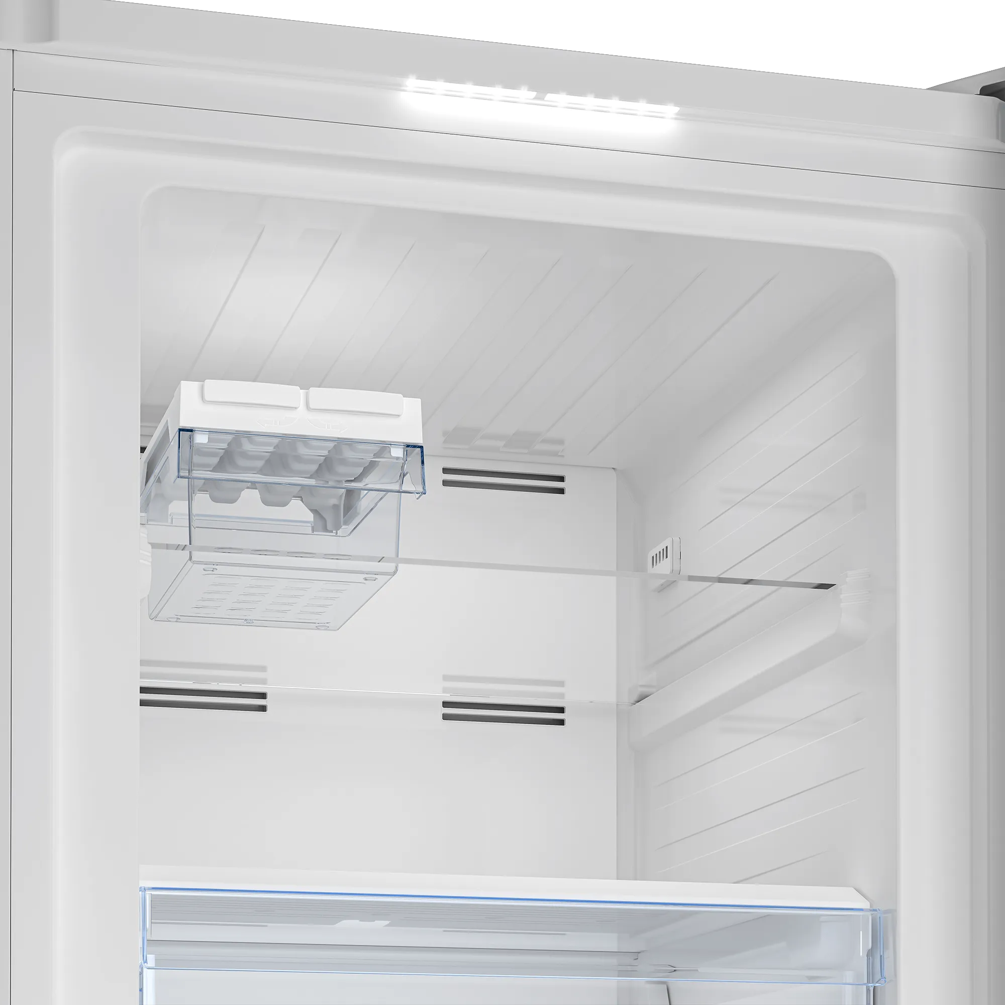 Beko BUFR2715SSIM 28 Manhattan Stainless Steel Upright Freezer With Auto Ice Maker