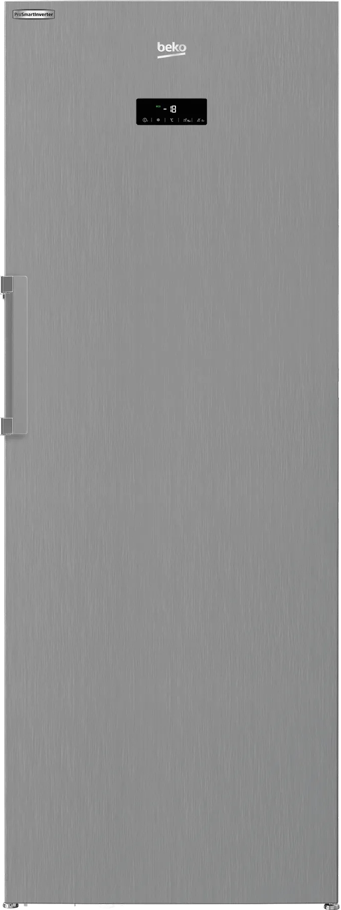 Beko BUFR2715SSIM 28 Manhattan Stainless Steel Upright Freezer With Auto Ice Maker
