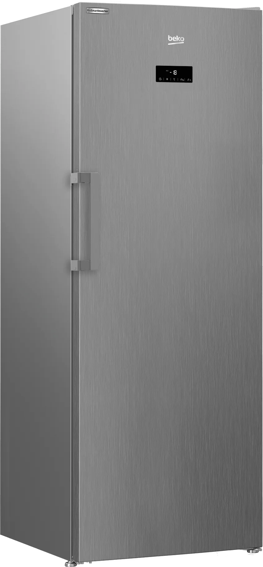 Beko BUFR2715SSIM 28 Manhattan Stainless Steel Upright Freezer With Auto Ice Maker