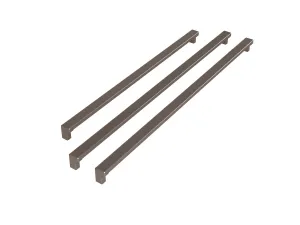 Bertazzoni HK36PROFDBTV Titanium Handle Kit For 36 French Door Refrigerator Titanium