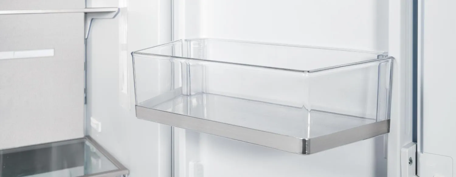 Bertazzoni REF18FCBIPRV 18 Built-In Freezer Column Panel Ready With Ice Maker Panel Ready