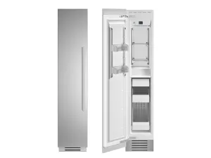Bertazzoni REF18FCIPIXL 18 Built-In Freezer Column - Stainless - Left Hinge