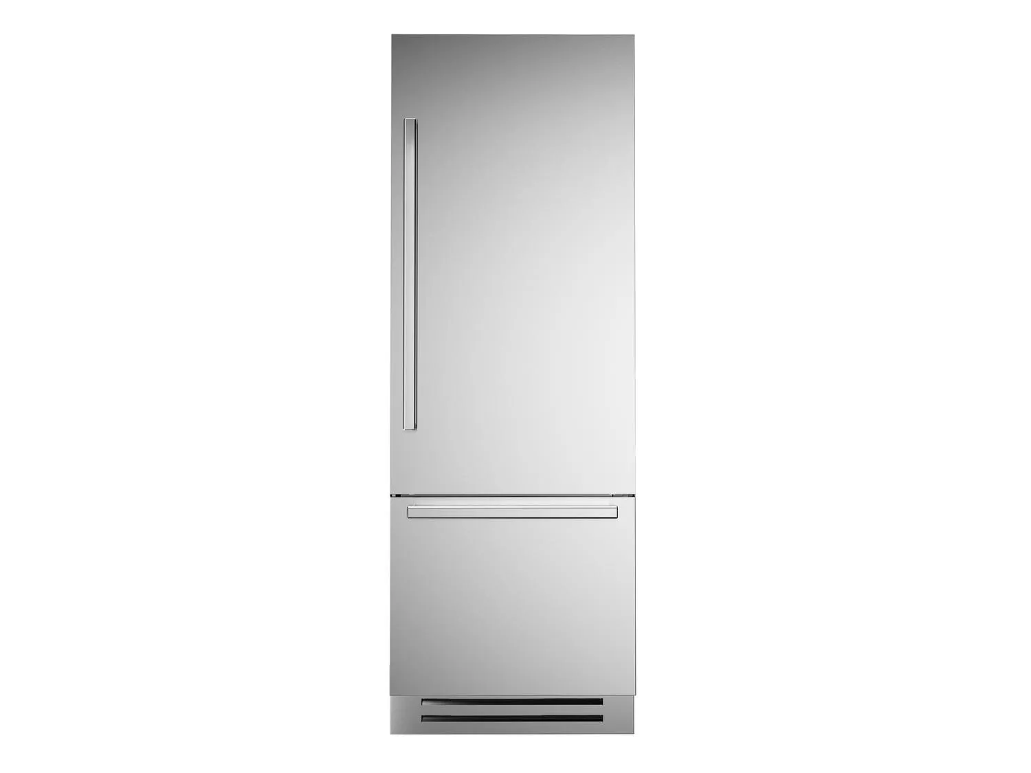 Bertazzoni REF30BMBIXRT 30 Inch Built-In Bottom Mount Refrigerator With Ice Maker. Stainless Steel Stainless Steel
