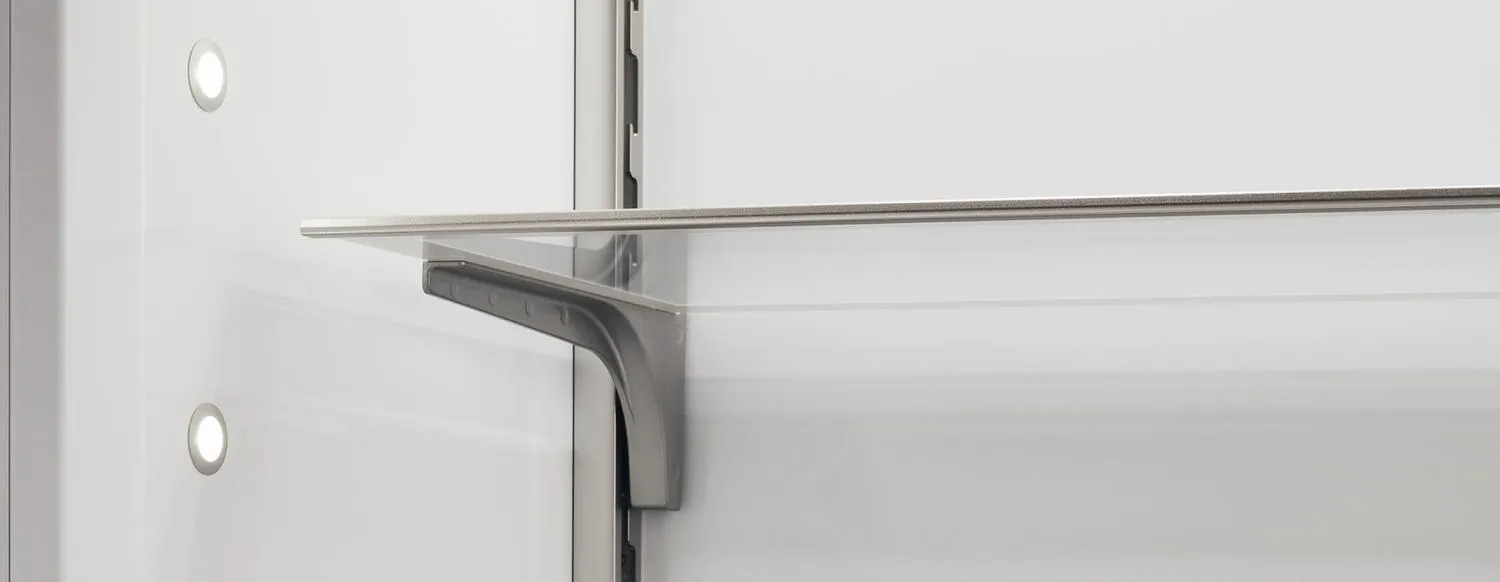 Bertazzoni REF36BMBIXRT 36 Inch Built-In Bottom Mount Refrigerator With Ice Maker. Stainless Steel Stainless Steel