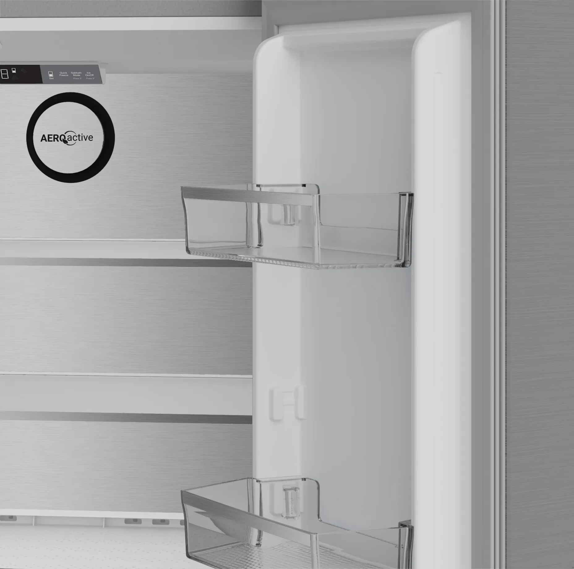 Blomberg Appliances BRFD21622SS 30 Counter-Depth French Door Refrigerator With Ice Maker