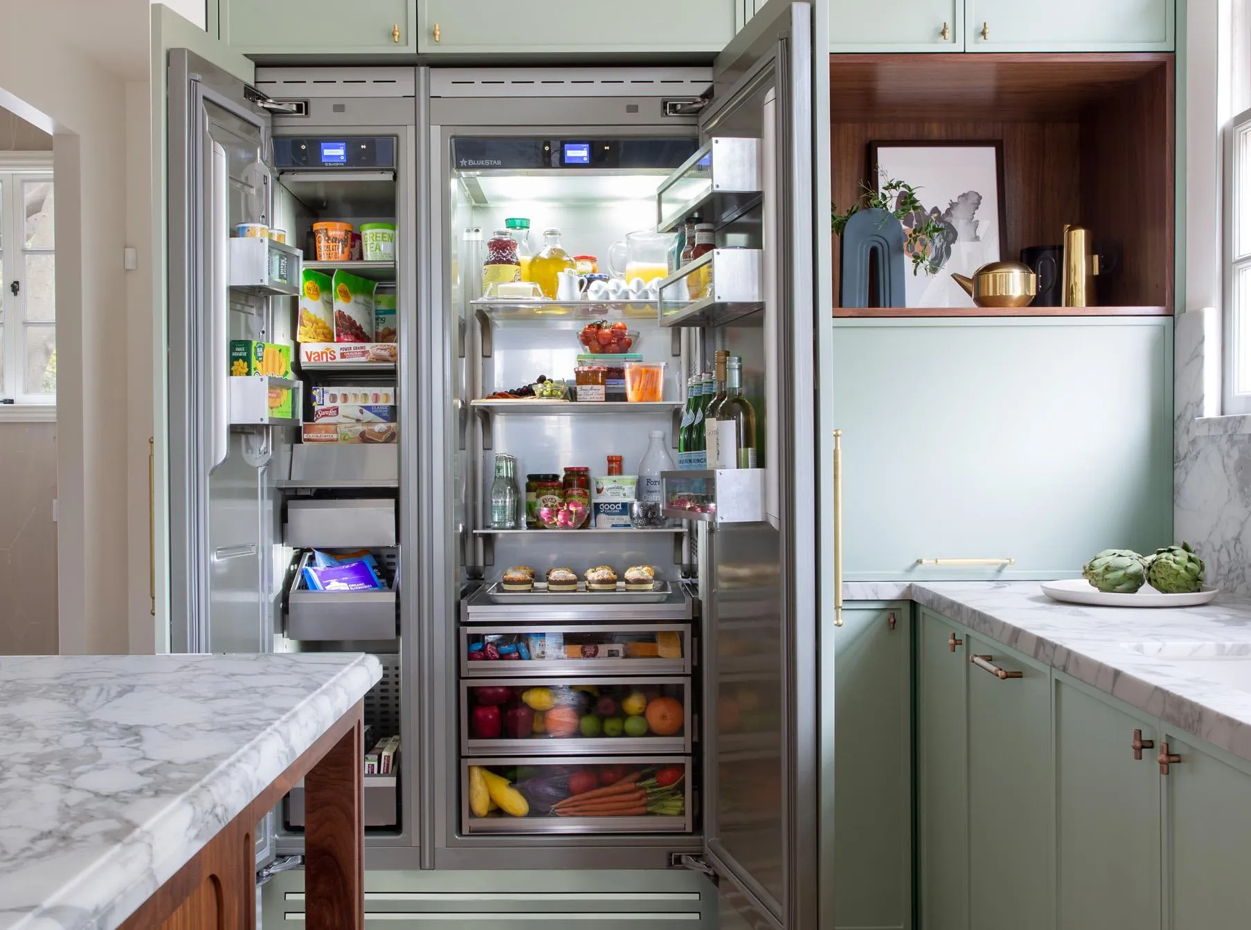 Bluestar BIR24L0 24 Column Refrigerator - Left Swing (Bir24L0)