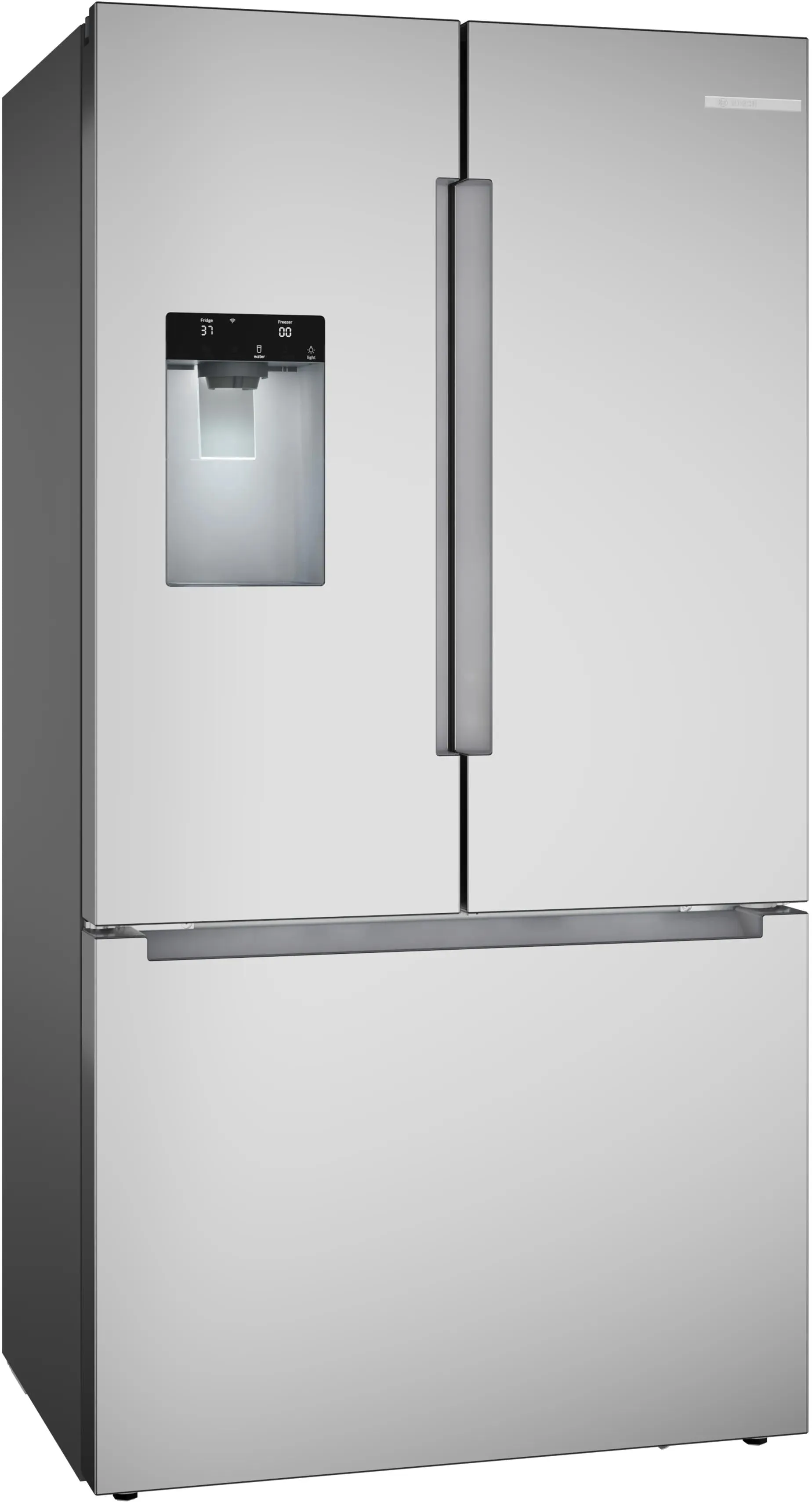 Bosch B36CD10ENS 100 Series French Door Bottom Mount Refrigerator 36 Stainless Steel (With Anti-Fingerprint). Total No Frost