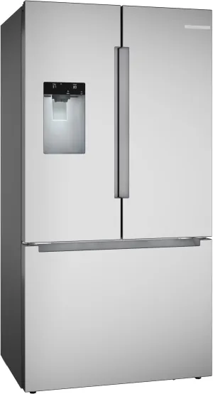 Bosch B36CD10ENS 100 Series French Door Bottom Mount Refrigerator 36 Stainless Steel (With Anti-Fingerprint). Total No Frost