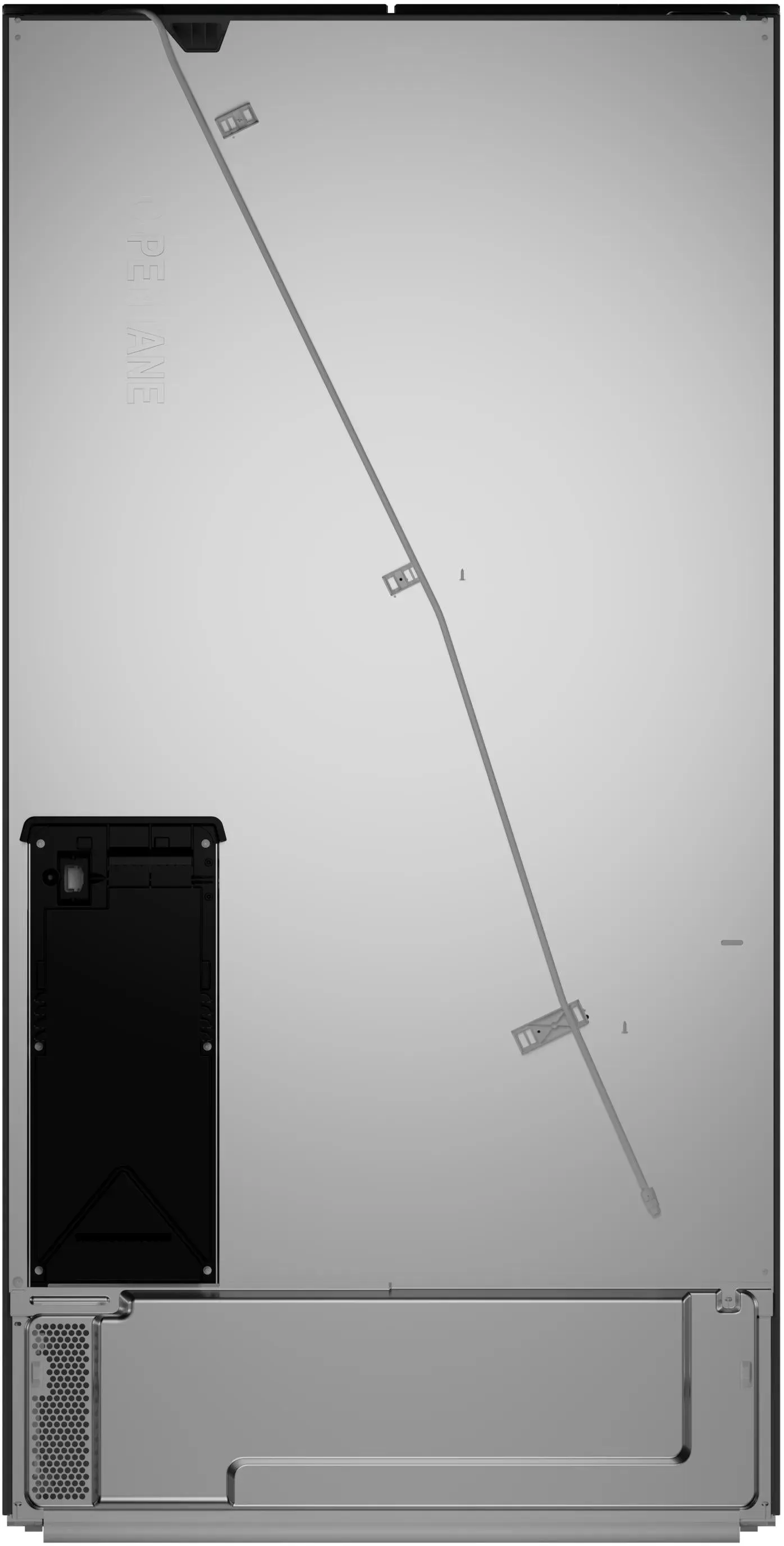 Bosch B36CD10ENS 100 Series French Door Bottom Mount Refrigerator 36 Stainless Steel (With Anti-Fingerprint). Total No Frost