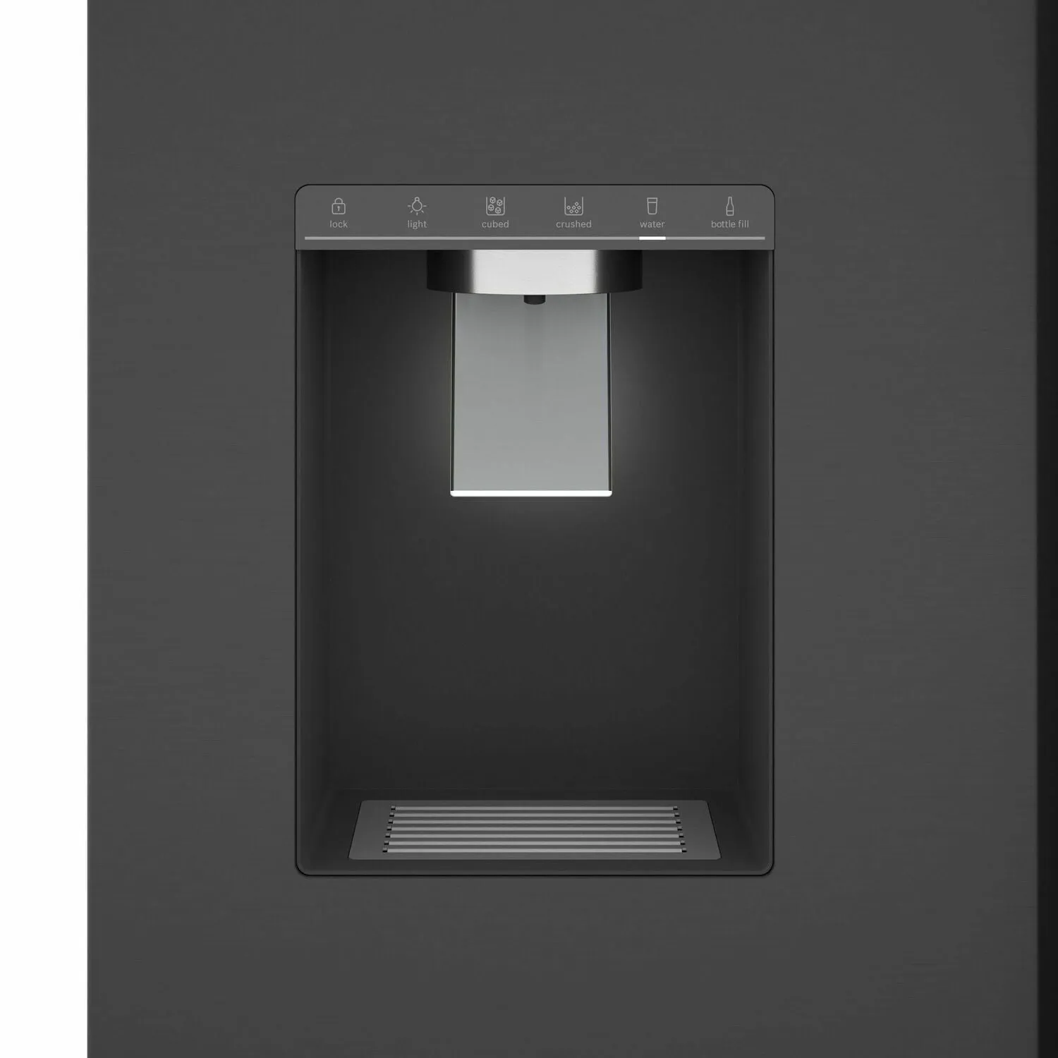 Bosch B36CD50SNB 500 Series French Door Bottom Mount Refrigerator 36'' Black Stainless Steel B36Cd50Snb