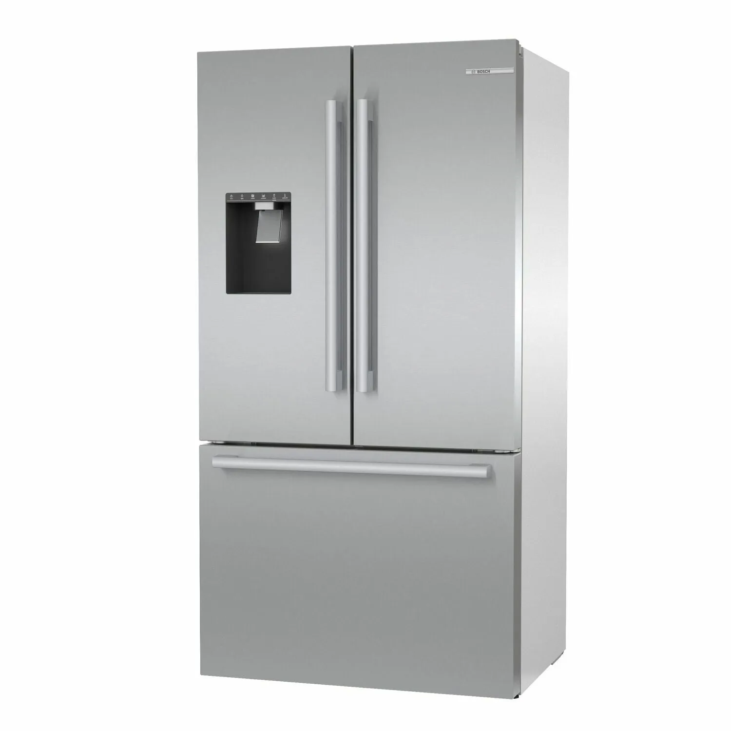 Bosch B36CD50SNS 500 Series French Door Bottom Mount Refrigerator 36'' Easy Clean Stainless Steel B36Cd50Sns
