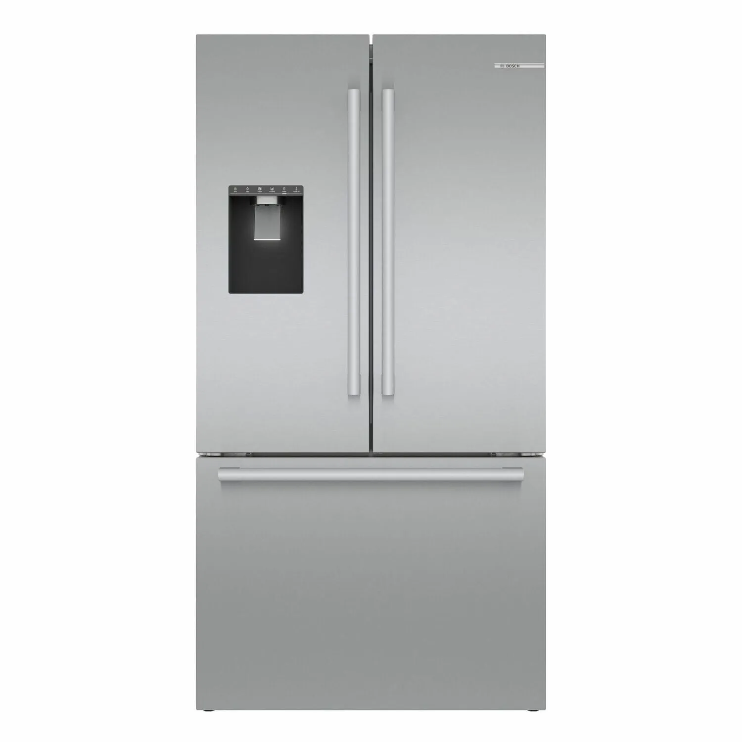 Bosch B36CD50SNS 500 Series French Door Bottom Mount Refrigerator 36'' Easy Clean Stainless Steel B36Cd50Sns
