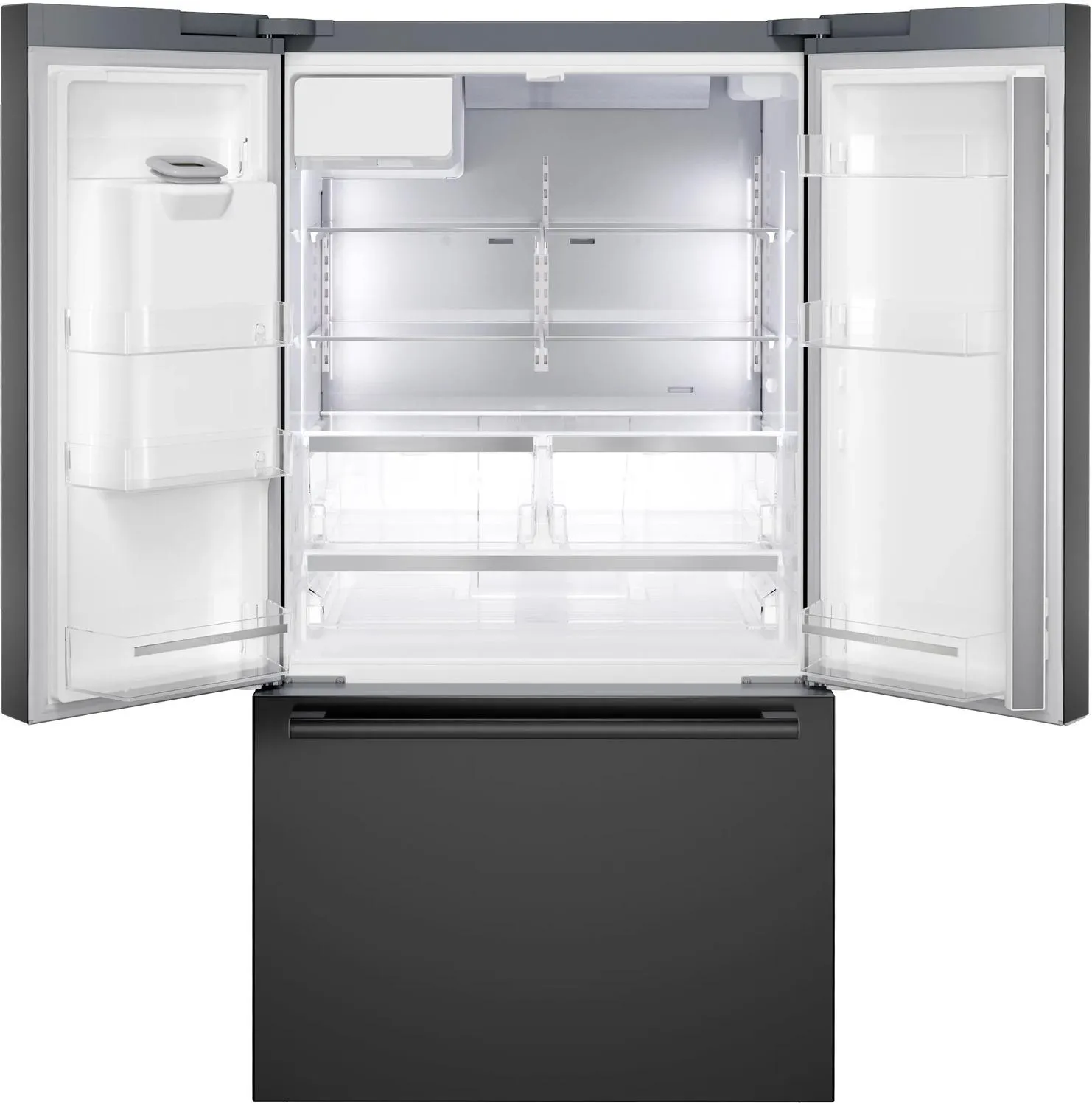 Bosch B36CD52SNB 500 Series French Door Bottom Mount Refrigerator 36 Black Stainless Steel. Total No Frost
