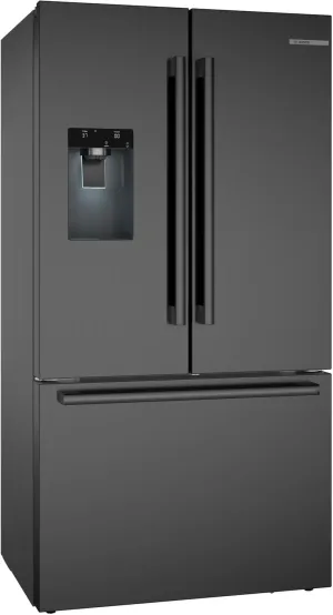 Bosch B36CD52SNB 500 Series French Door Bottom Mount Refrigerator 36 Black Stainless Steel. Total No Frost