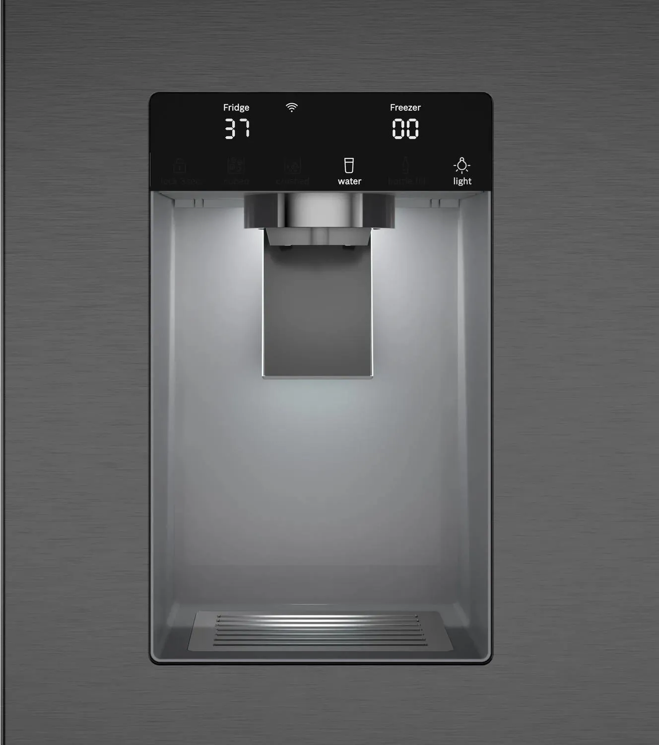 Bosch B36CD52SNB 500 Series French Door Bottom Mount Refrigerator 36 Black Stainless Steel. Total No Frost