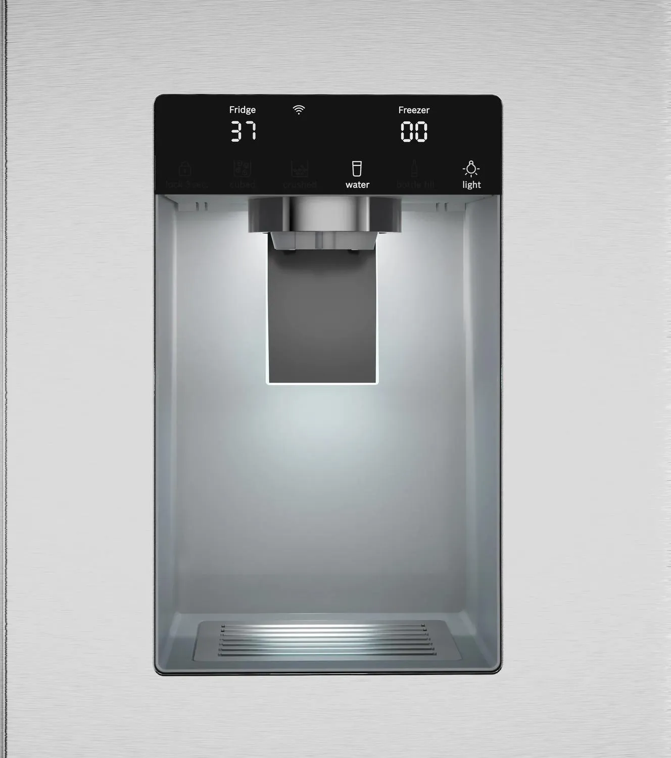 Bosch B36CD52SNS 500 Series French Door Bottom Mount Refrigerator 36 Stainless Steel (With Anti-Fingerprint). Total No Frost