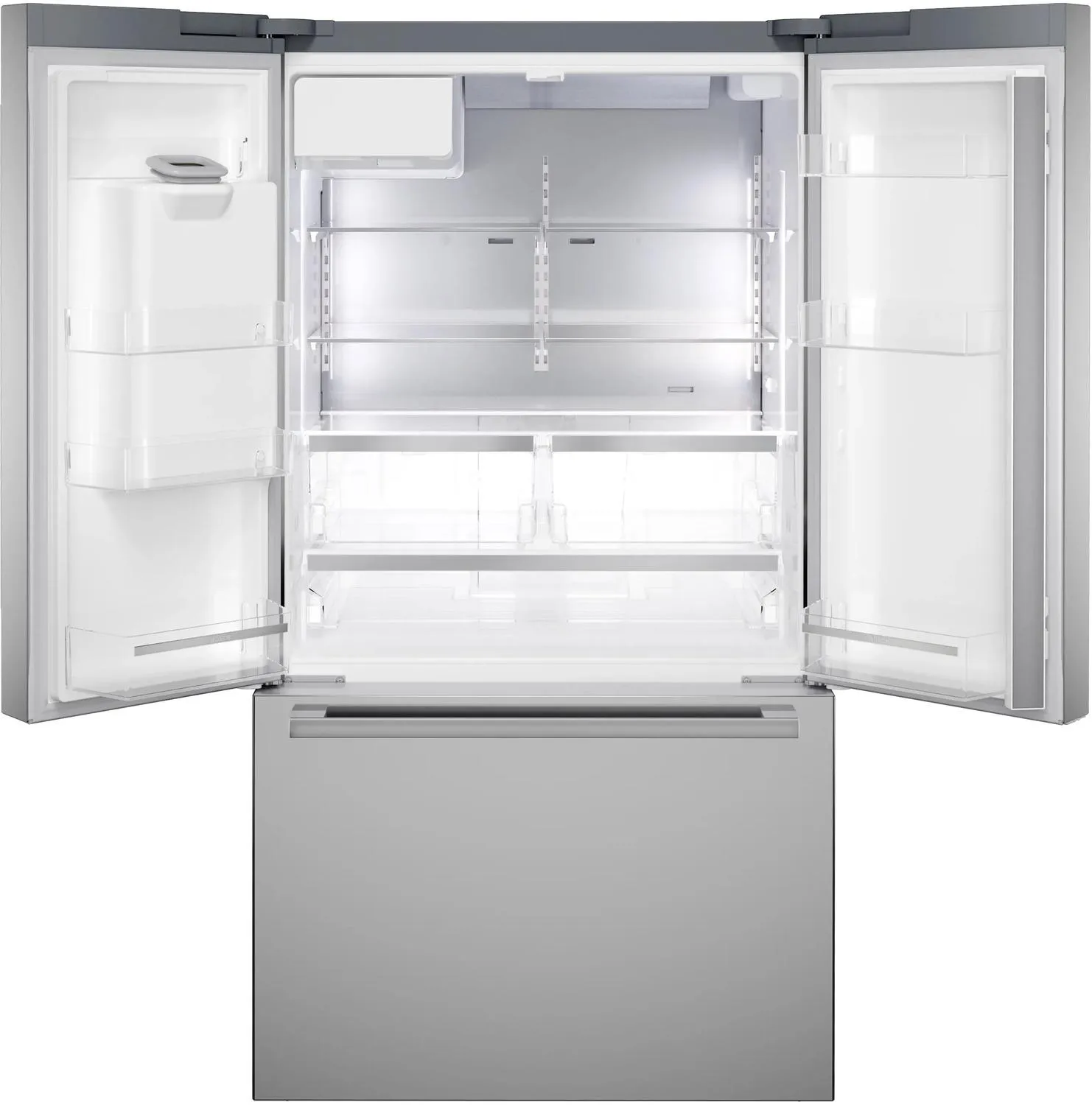 Bosch B36CD52SNS 500 Series French Door Bottom Mount Refrigerator 36 Stainless Steel (With Anti-Fingerprint). Total No Frost
