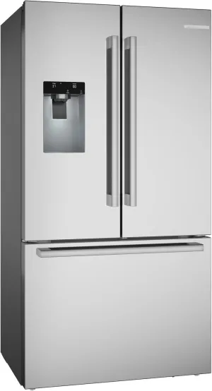 Bosch B36CD52SNS 500 Series French Door Bottom Mount Refrigerator 36 Stainless Steel (With Anti-Fingerprint). Total No Frost