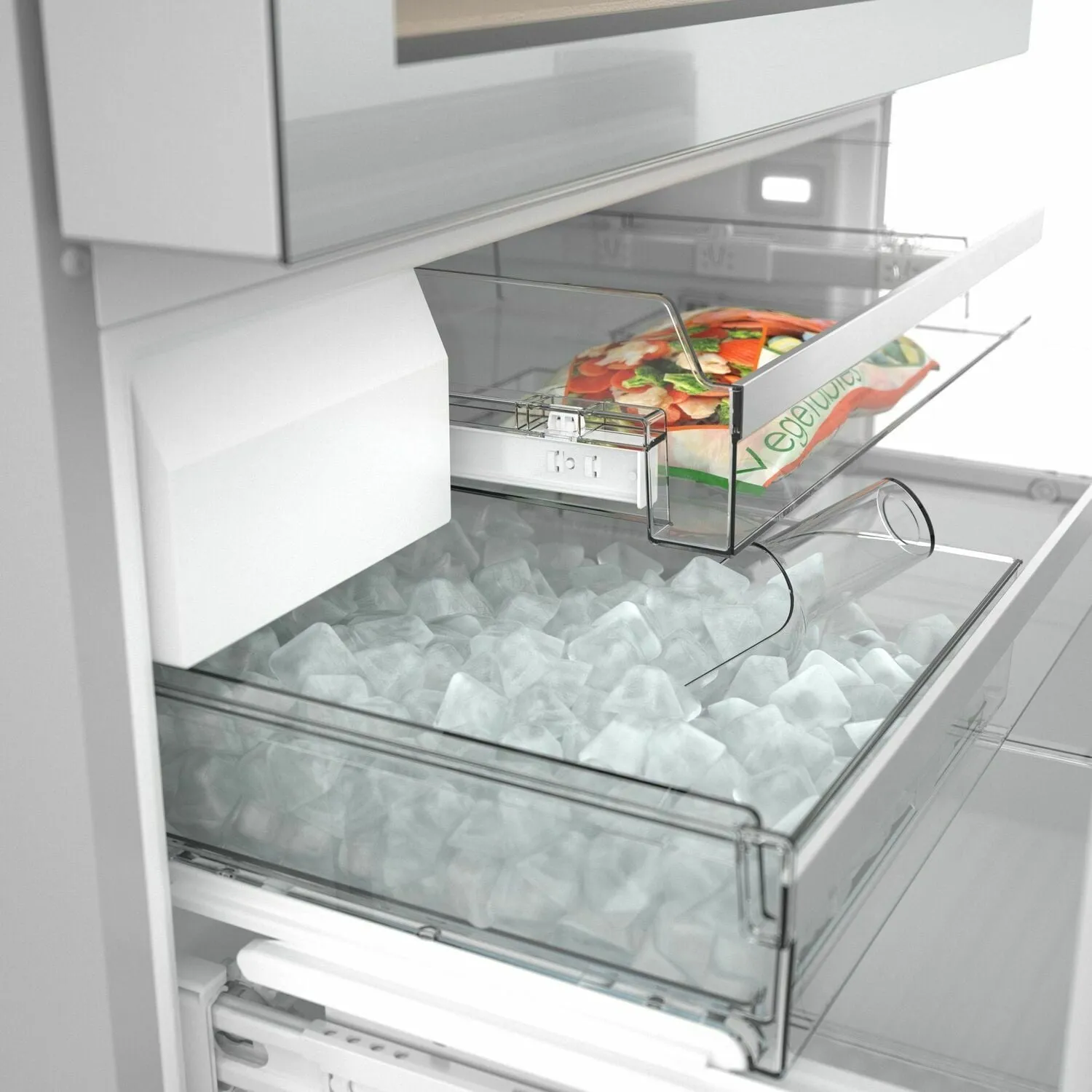 Bosch B36CL81ENG 800 Series French Door Bottom Mount Refrigerator 36'' Easy Clean Stainless Steel B36Cl81Eng