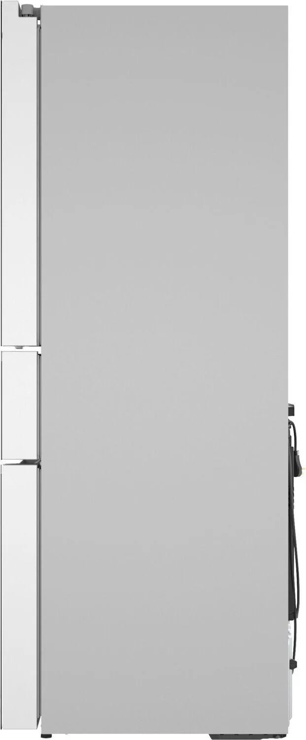 Bosch B36CL81ENW 800 Series French Door Bottom Mount Refrigerator. Glass Door 36 White