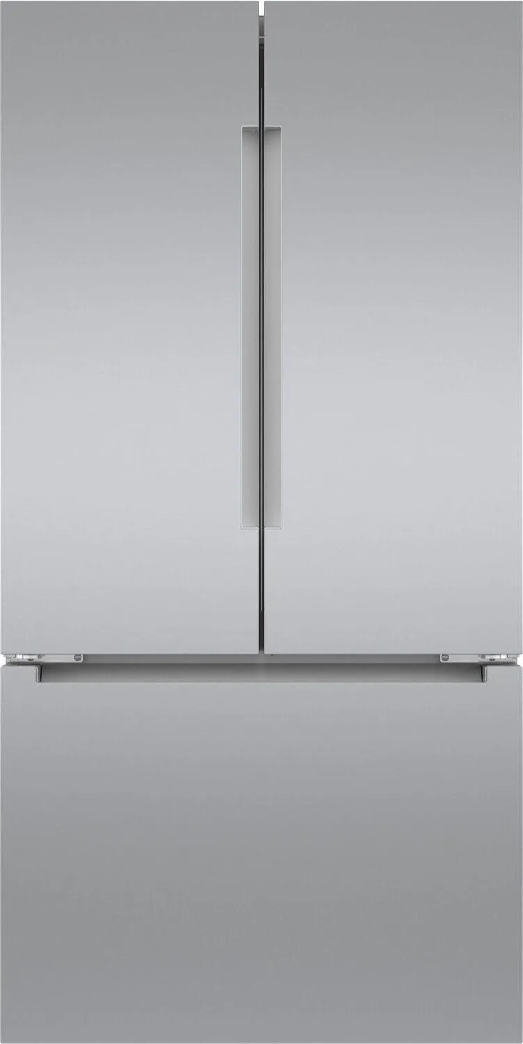 Bosch B36CT81ENS 800 Series French Door Bottom Mount Refrigerator 36 Easy Clean Stainless Steel