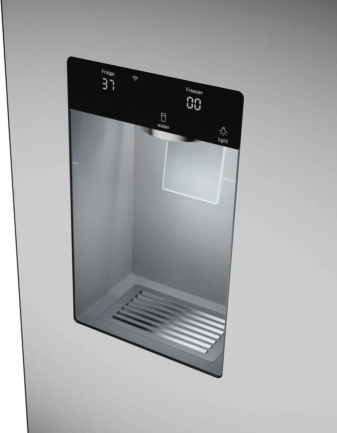 Bosch B36FD10ENS 100 Series French Door Bottom Mount Refrigerator 36 Stainless Steel (With Anti-Fingerprint) B36Fd10Ens