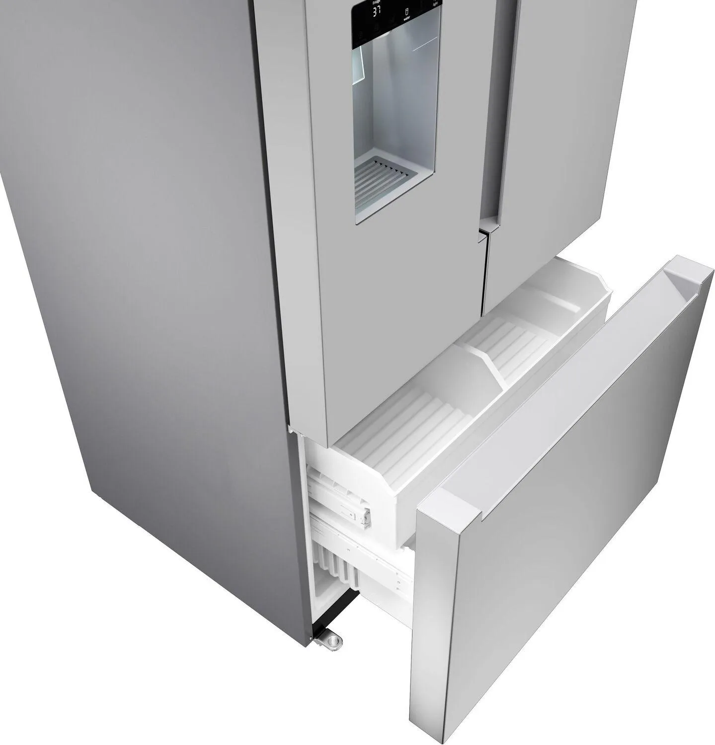 Bosch B36FD10ENS 100 Series French Door Bottom Mount Refrigerator 36 Stainless Steel (With Anti-Fingerprint) B36Fd10Ens