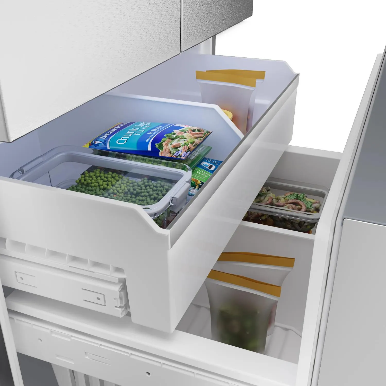 Bosch B36FD52SNS 500 Series French Door Bottom Mount Refrigerator 36 Stainless Steel (With Anti-Fingerprint)