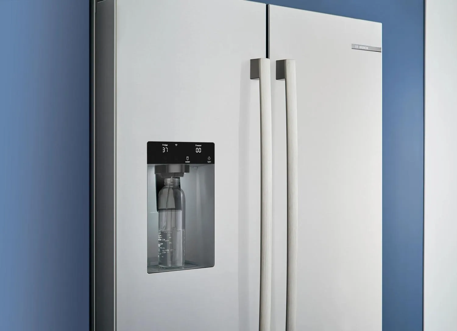 Bosch B36FD52SNS 500 Series French Door Bottom Mount Refrigerator 36 Stainless Steel (With Anti-Fingerprint)