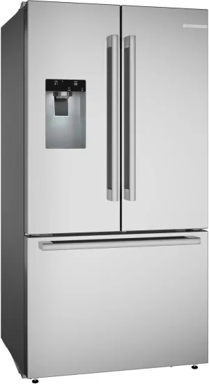 Bosch B36FD52SNS 500 Series French Door Bottom Mount Refrigerator 36 Stainless Steel (With Anti-Fingerprint)