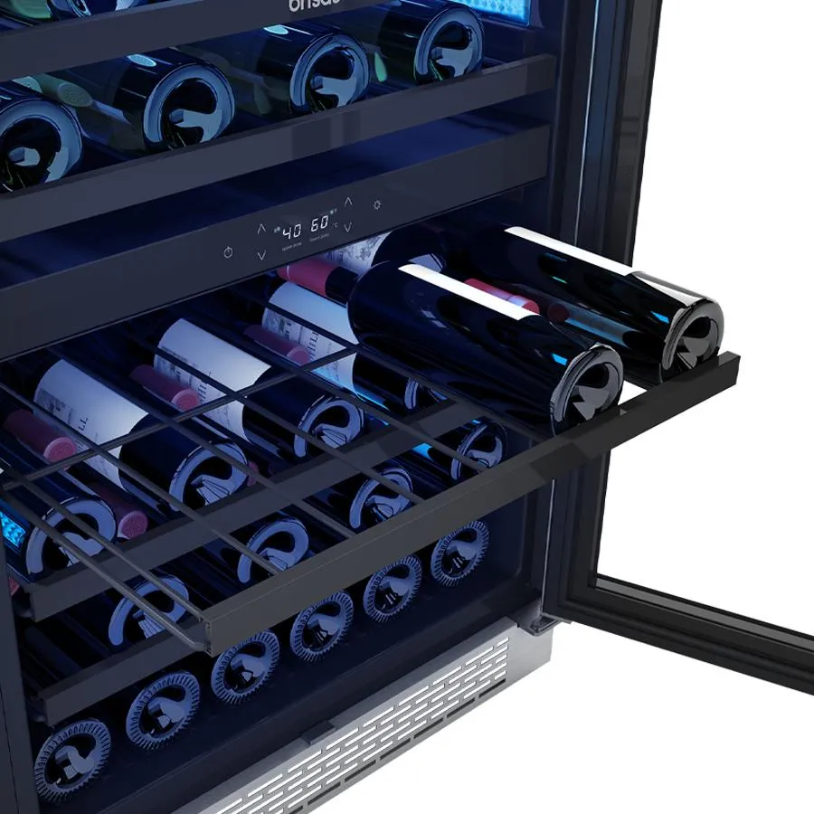 Brisas By Zephyr BWN24C02AG Brisas Dual Zone Wine Cooler