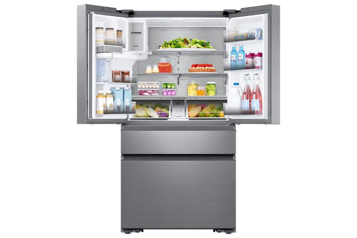 Dacor DRF36C700SR 36 Counter Depth French Door Bottom Freezer. Silver Stainless Steel