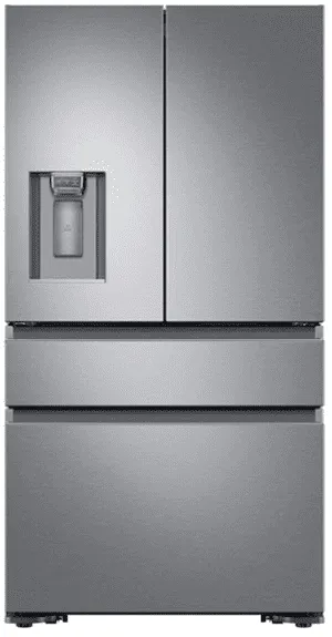 Dacor DRF36C700SR 36 Counter Depth French Door Bottom Freezer. Silver Stainless Steel