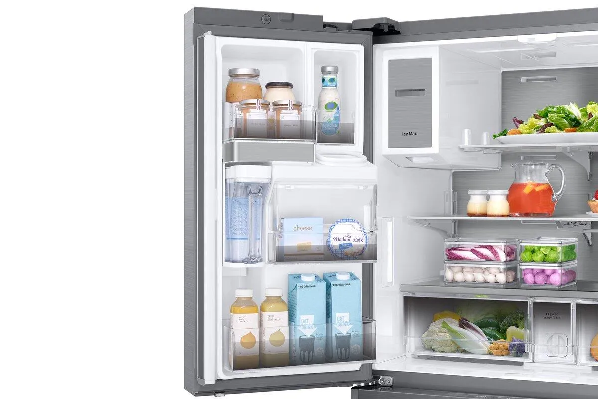 Dacor DRF36C700SR 36 Counter Depth French Door Bottom Freezer. Silver Stainless Steel