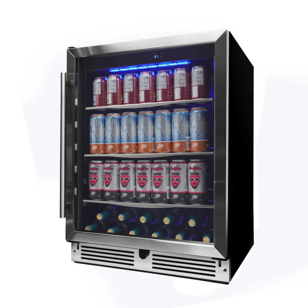 Danby DBC057D1BSS Danby 24 Under Counter Beverage Center In Stainless Steel